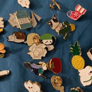 Assorted Metal Pins for Clothing